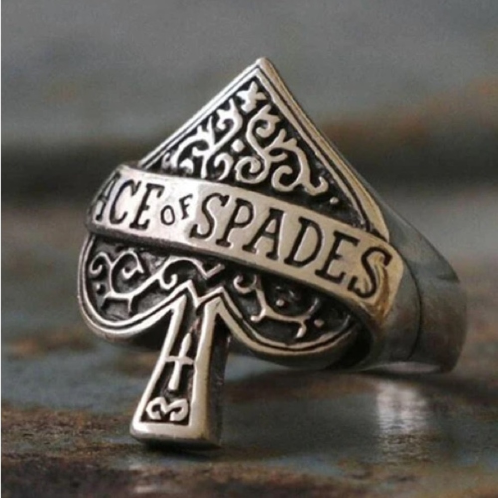 ACE OF SPADES POKER RING